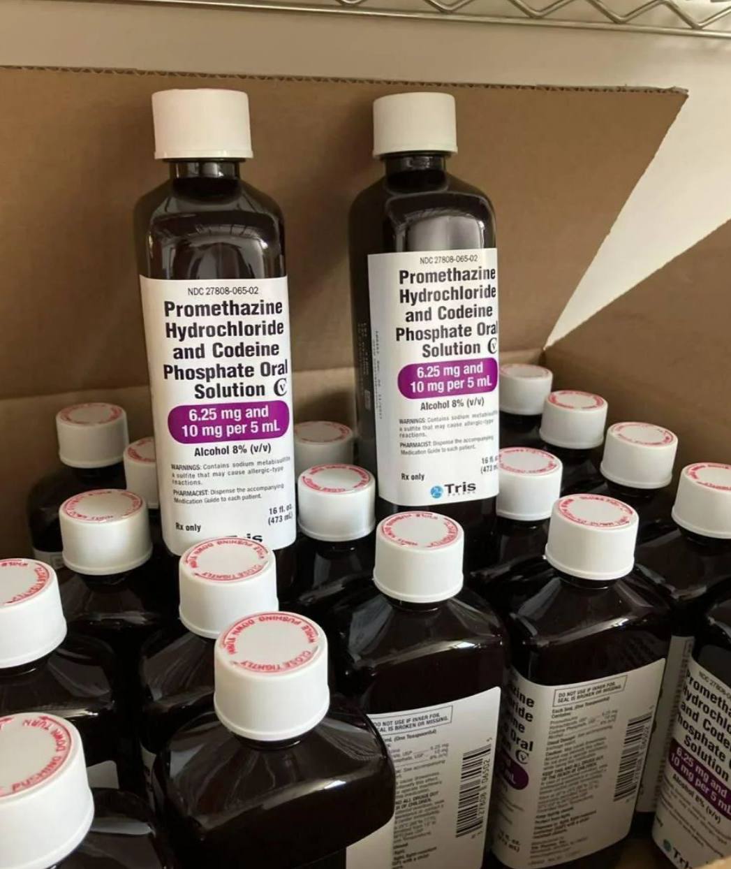 Codeine cough syrup